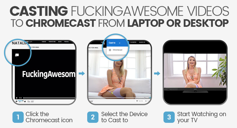 Tv Casting Porn - Free 4K Porn with Chromecast and AirPlay support - FuckingAwesome.com